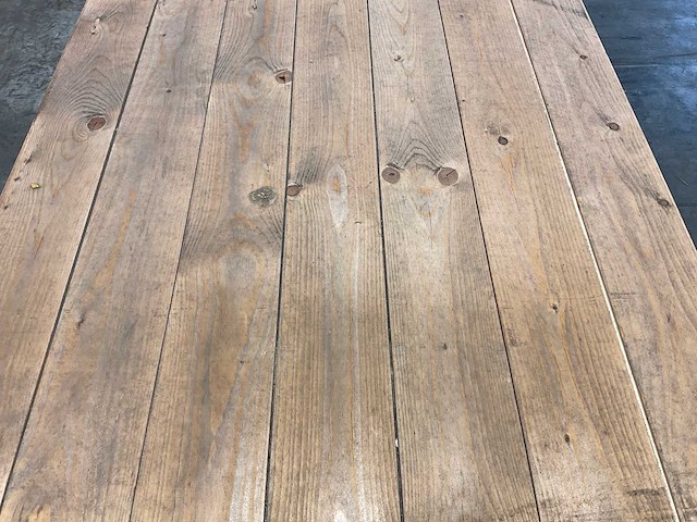 Vuren plank overhangend rabat 480x14,5x2 cm (72x) - afbeelding 4 van  7