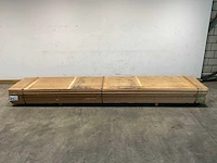 Vuren plank overhangend rabat 480x14,5x2 cm (72x) - afbeelding 2 van  7