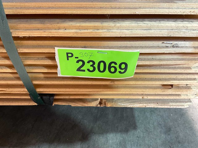 Vuren plank overhangend rabat 480x14,5x2 cm (75x) - afbeelding 7 van  7