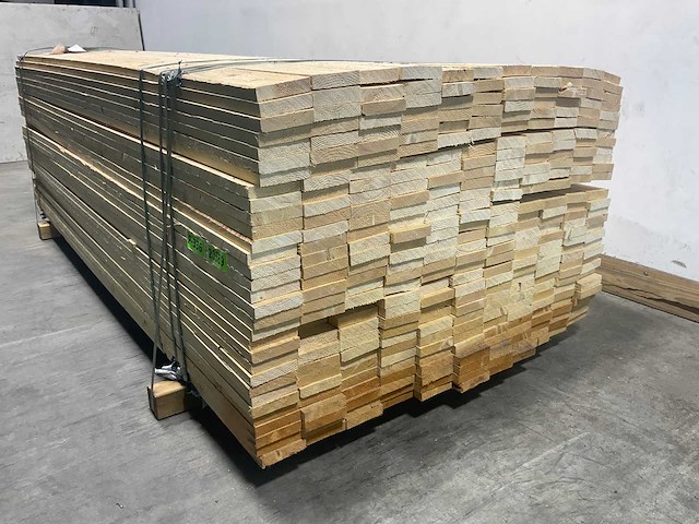 Vuren plank ruw - 240x10x2,2 cm (179x) - afbeelding 5 van  7