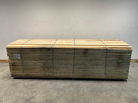 Vuren plank ruw - 390x12,5x2,2 cm (100x) - afbeelding 2 van  8