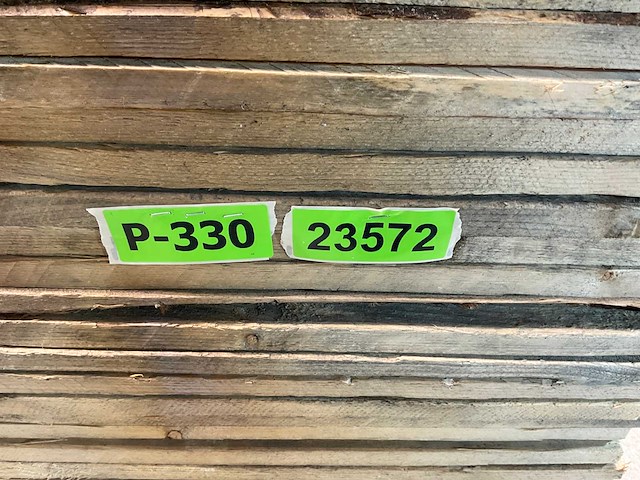 Vuren plank ruw - 390x12,5x2,2 cm (89x) - afbeelding 7 van  8