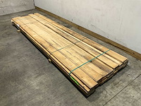 Vuren plank ruw - 390x15x3,2 cm (24x) - afbeelding 1 van  9