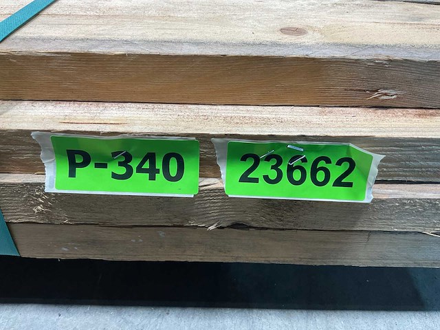 Vuren plank ruw - 390x15x3,2 cm (24x) - afbeelding 7 van  9