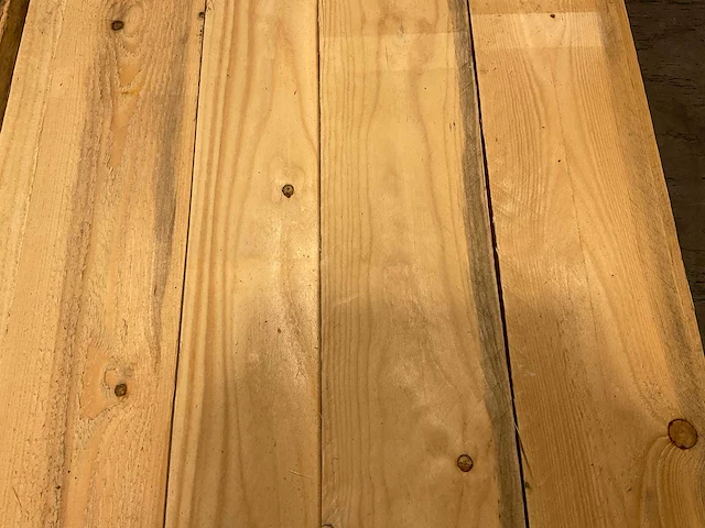 Vuren plank ruw - 390x15x3,2 cm (24x) - afbeelding 3 van  9