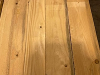 Vuren plank ruw - 390x15x3,2 cm (24x) - afbeelding 1 van  9