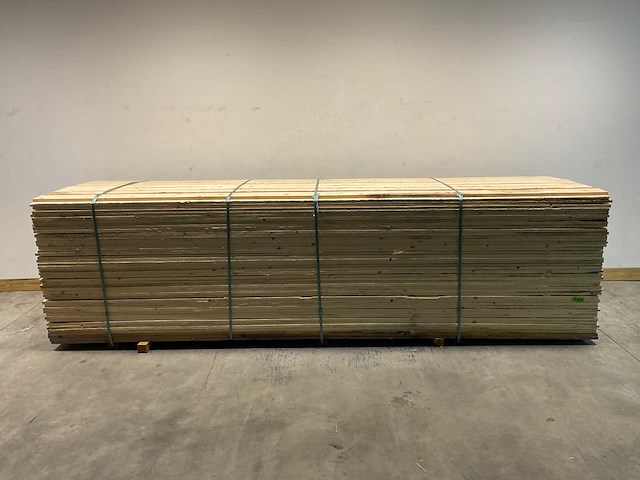 Vuren plank ruw - 420x12,5x2,2 cm (34x) - afbeelding 2 van  7