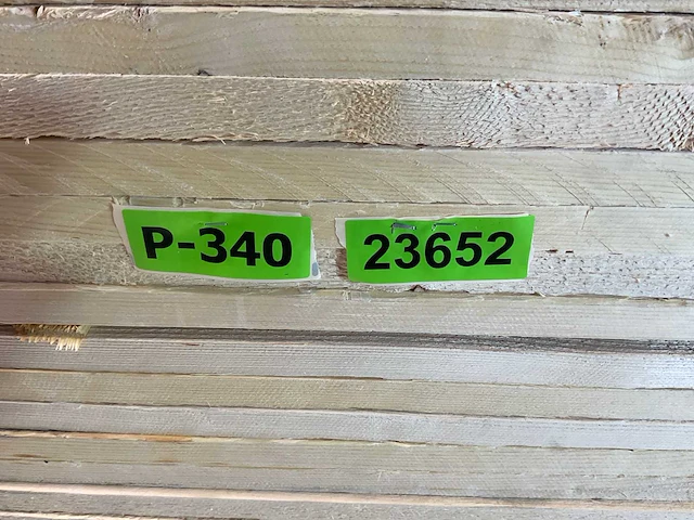 Vuren plank ruw - 420x15x2,5 cm (50x) - afbeelding 7 van  8