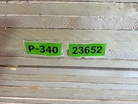 Vuren plank ruw - 420x15x2,5 cm (50x) - afbeelding 7 van  8