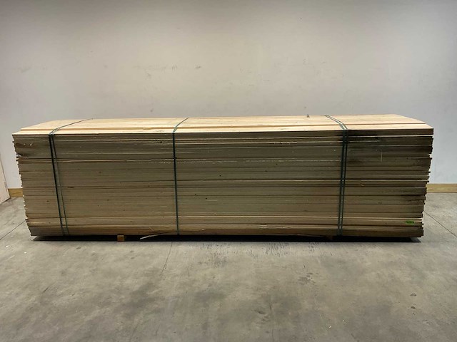 Vuren plank ruw - 420x17,5x2,2 cm (63x) - afbeelding 2 van  7