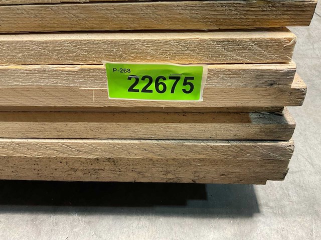 Vuren plank ruw - 420x17,5x2,2 cm (63x) - afbeelding 7 van  7