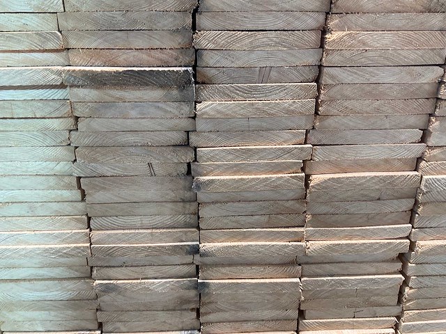 Vuren plank ruw - 450x17,5x2,2 cm (80x) - afbeelding 2 van  3