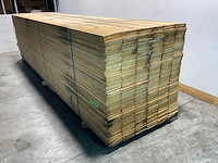Vuren plank ruw - 450x17,5x2,2 cm (80x) - afbeelding 2 van  4