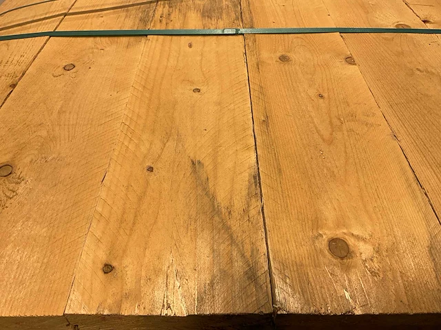 Vuren plank ruw - 450x17,5x2,2 cm (80x) - afbeelding 3 van  7