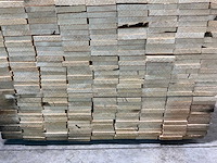Vuren plank ruw - 480x12,5x2,2 cm (75x) - afbeelding 2 van  2