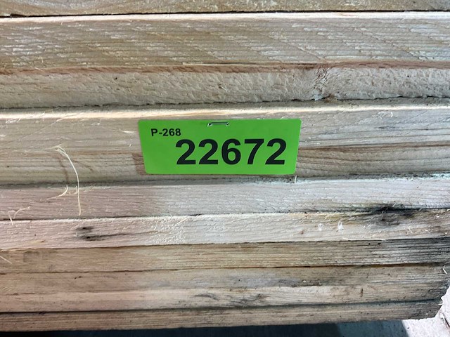 Vuren plank ruw - 480x12,5x2,2 cm (75x) - afbeelding 3 van  3
