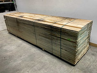 Vuren plank ruw - 480x20x3,2 cm (24x) - afbeelding 1 van  6