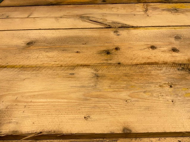 Vuren plank ruw - 480x20x3,2 cm (24x) - afbeelding 4 van  6