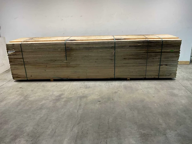 Vuren plank ruw - 480x20x3,2 cm (24x) - afbeelding 2 van  6