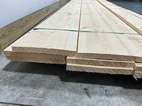 Vuren plank ruw - 500x27,5x2,5 cm (6x) - afbeelding 6 van  8