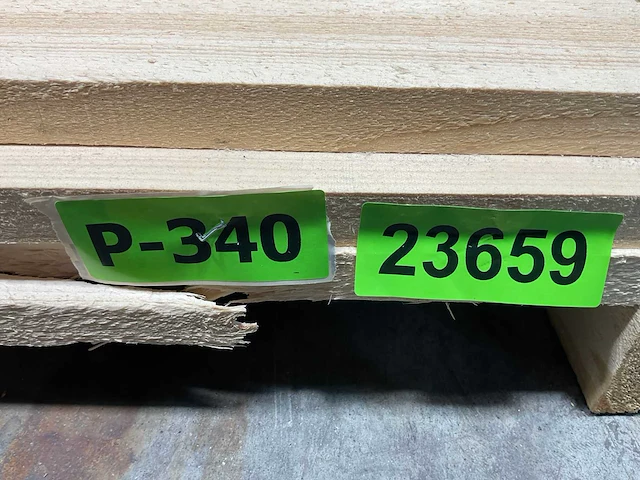Vuren plank ruw - 500x27,5x2,5 cm (6x) - afbeelding 7 van  8