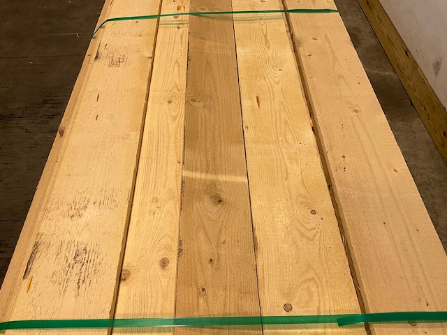 Vuren plank ruw 270x20x2,2 cm (54x) - afbeelding 3 van  8