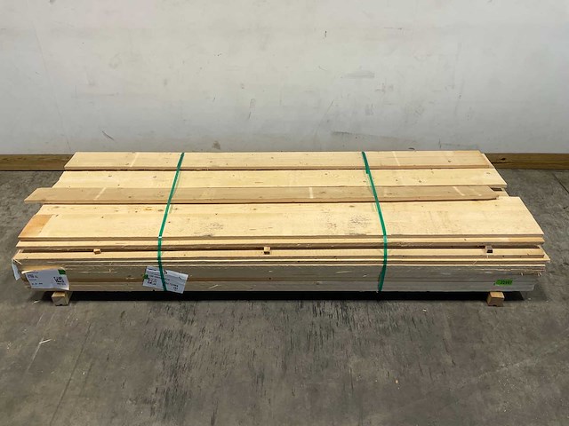 Vuren plank ruw 270x20x2,2 cm (54x) - afbeelding 2 van  8