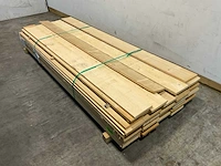 Vuren plank ruw 270x20x2,2 cm (54x)