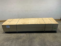 Vuren plank ruw 360x10x2,2 cm (100x) - afbeelding 2 van  9