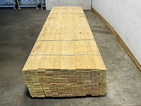 Vuren plank ruw 360x10x2,2 cm (100x) - afbeelding 3 van  9