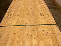 Vuren plank ruw 360x10x2,2 cm (100x) - afbeelding 4 van  9
