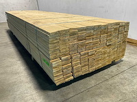 Vuren plank ruw 360x10x2,2 cm (100x) - afbeelding 6 van  9