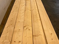 Vuren plank ruw 390x20x3,8 cm (49x) - afbeelding 4 van  5