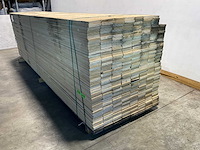 Vuren plank ruw 420x12,5x2,2 cm (75x) - afbeelding 2 van  4