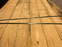 Vuren plank ruw 420x12,5x2,2 cm (75x) - afbeelding 3 van  8