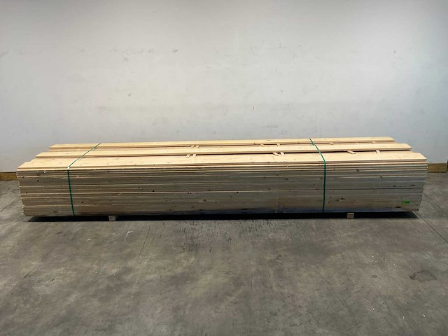 Vuren plank ruw 450x17,5x2,2 cm (50x) - afbeelding 2 van  7