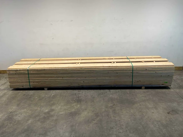 Vuren plank ruw 450x17,5x2,2 cm (50x) - afbeelding 2 van  7