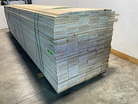 Vuren plank ruw 510x17,5x2,2 cm (75x) - afbeelding 1 van  1