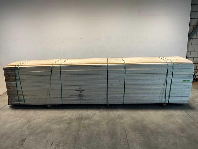 Vuren plank ruw 510x17,5x2,2 cm (75x) - afbeelding 2 van  7