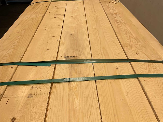 Vuren plank ruw 510x17,5x2,2 cm (75x) - afbeelding 3 van  7