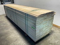 Vuren plank ruw 510x17,5x2,2 cm (75x) - afbeelding 1 van  7