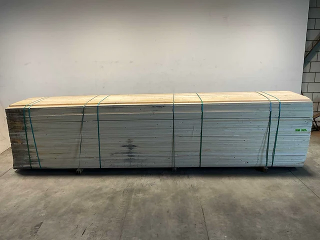 Vuren plank ruw 510x17,5x2,2 cm (75x) - afbeelding 2 van  7