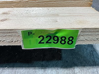 Vuren plank ruw 540x12,5x3,2 cm (8x) - afbeelding 5 van  5