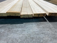 Vuren plank ruw 540x12,5x3,2 cm (8x) - afbeelding 2 van  2