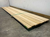 Vuren plank ruw 540x12,5x3,2 cm (8x) - afbeelding 4 van  7