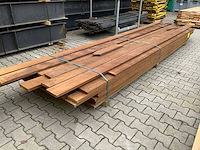 Vuren plank tot 4880x160x25mm 70st nieuw - afbeelding 1 van  1