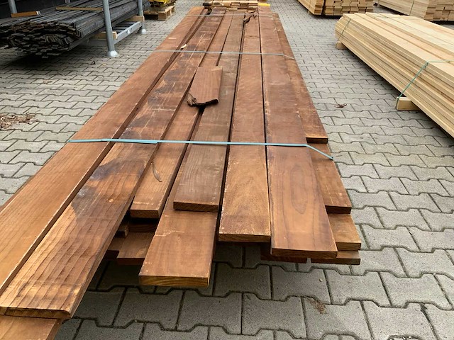 Vuren plank tot 4880x160x25mm (70x) - afbeelding 5 van  6