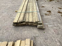 Vuren planken 120x18x3900mm (42x) - afbeelding 5 van  5