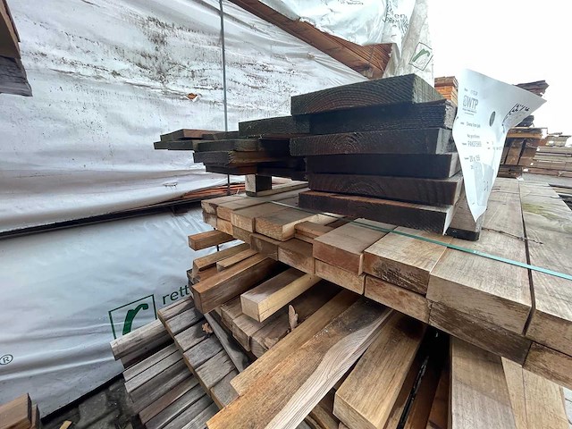 Vuren planken 1900x155x20mm (26x) - afbeelding 3 van  3