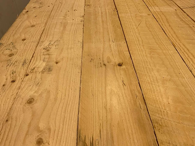 Vuren planken ruw - 420x12,5x3,2 cm (45x) - afbeelding 3 van  7